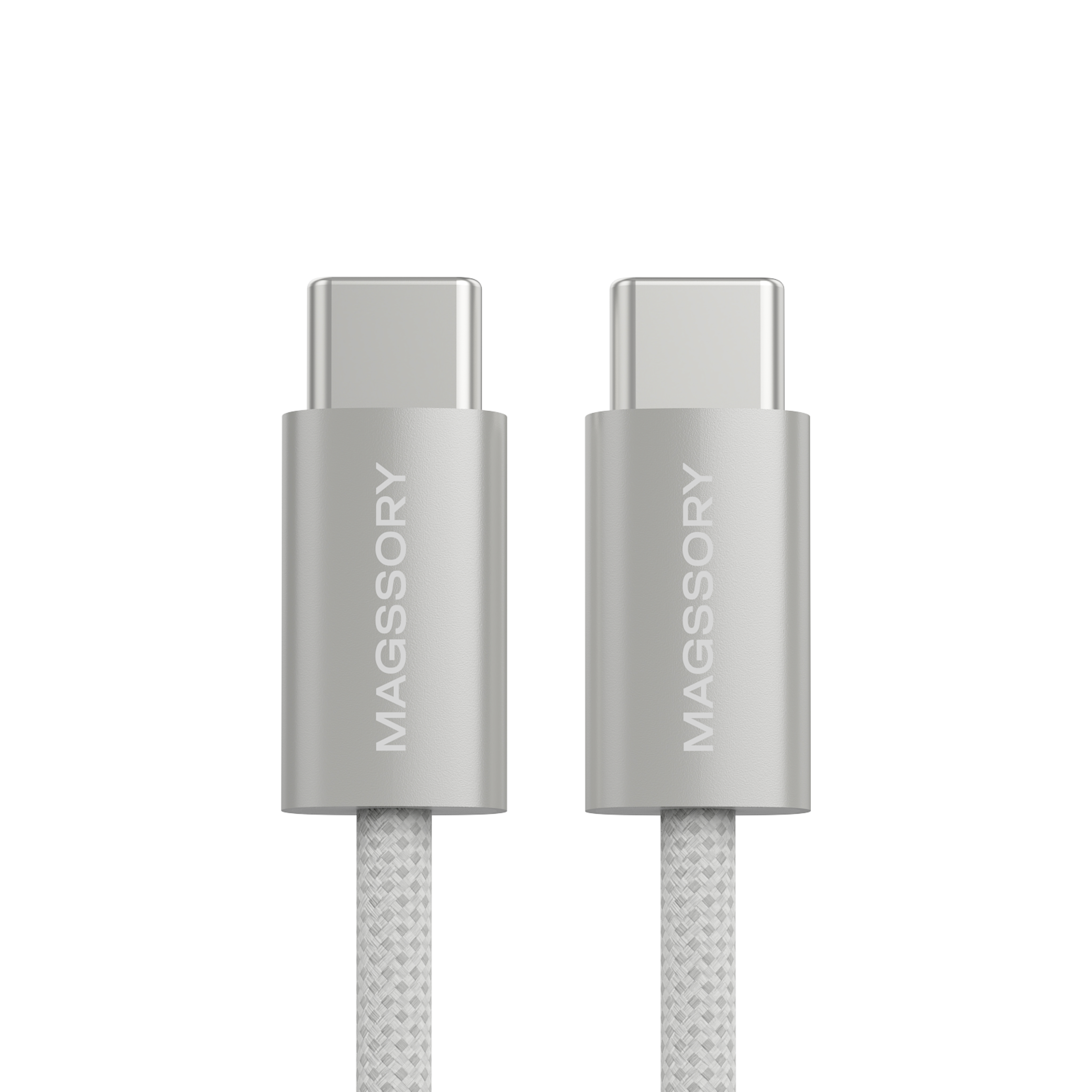 Кабель Magssory Line C 60W USB-C, 1,5 м White, Белый — CBL002 w 4